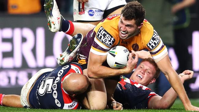 Corey Oates rode roughshod over the Roosters. (Mark Kolbe/Getty Images)