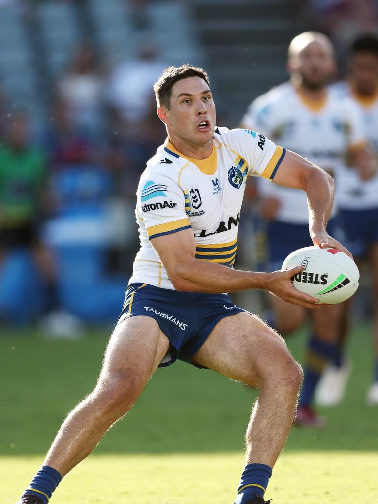 Mitchell Moses is set to stay on at Parramatta ib a $5m deal. Picture: Getty Images.