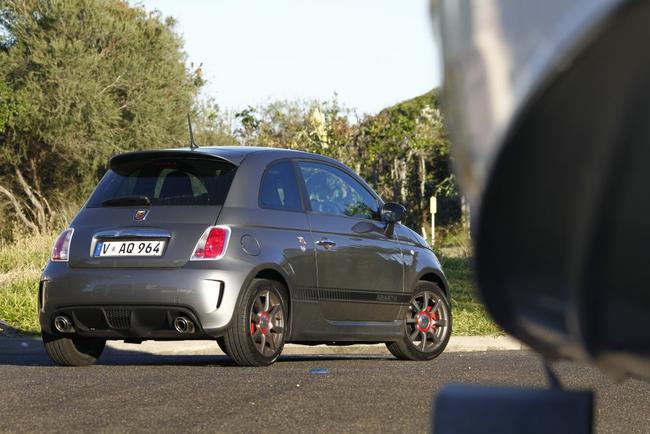 2016 Abarth 595 based on the Fiat 500. Photo: Iain Curry / Sunshine Coast Daily. Picture: Iain Curry