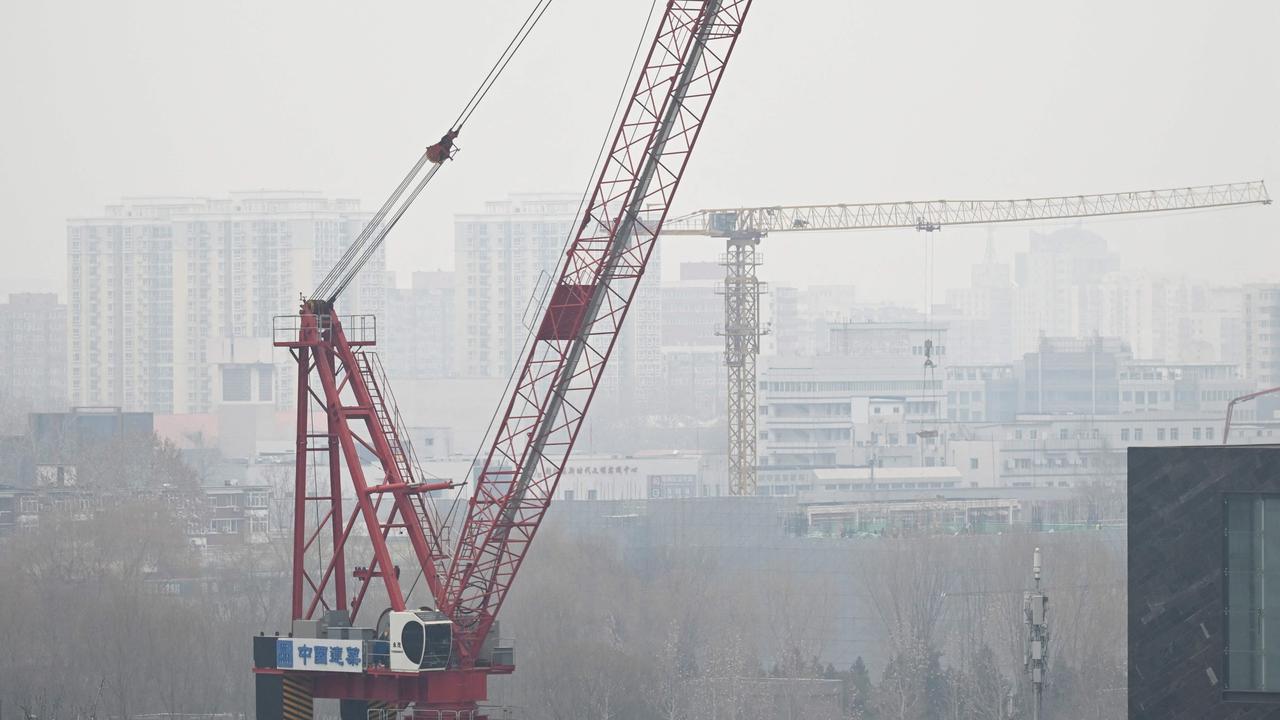 Material stocks were buoyed on reports that Chinese authorities were mulling another round of stimulus. Picture: AFP / Wang Zhao.