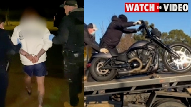 Mongols bikies arrested over drugs cash and guns