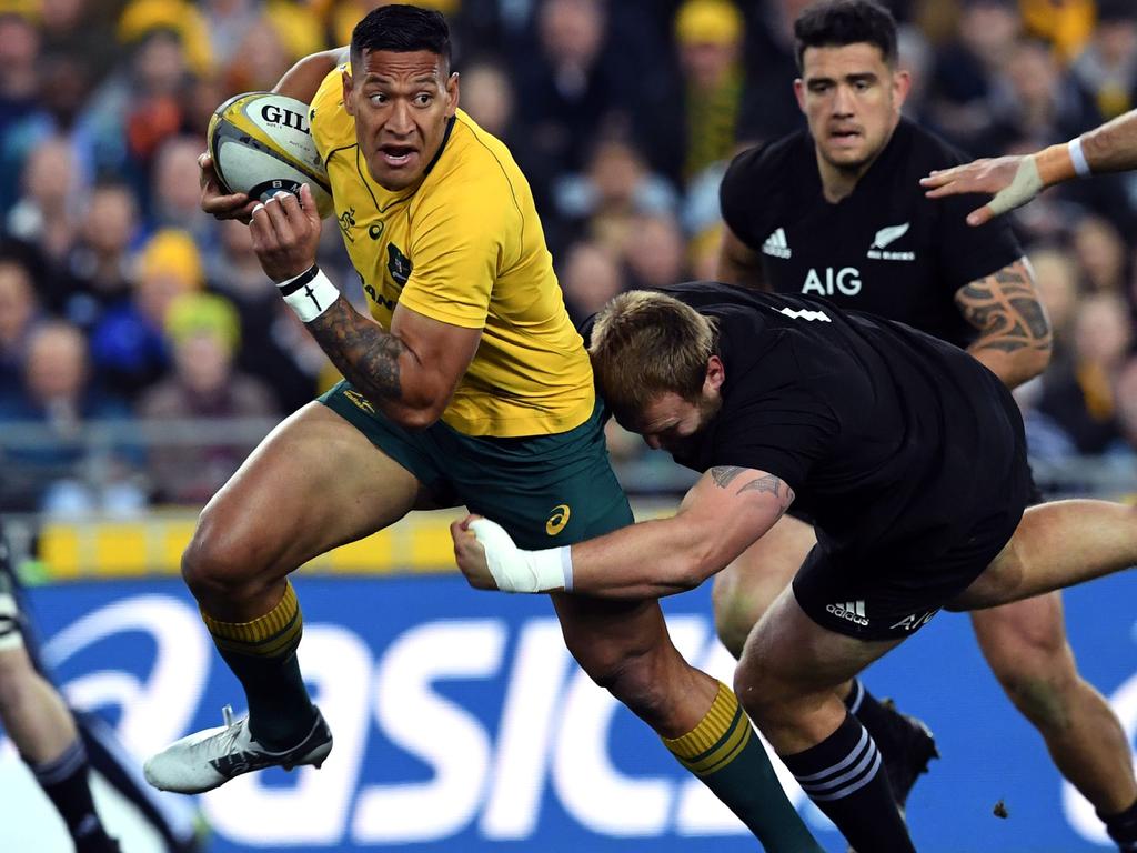 Folau won’t wear the Wallabies jersey again.