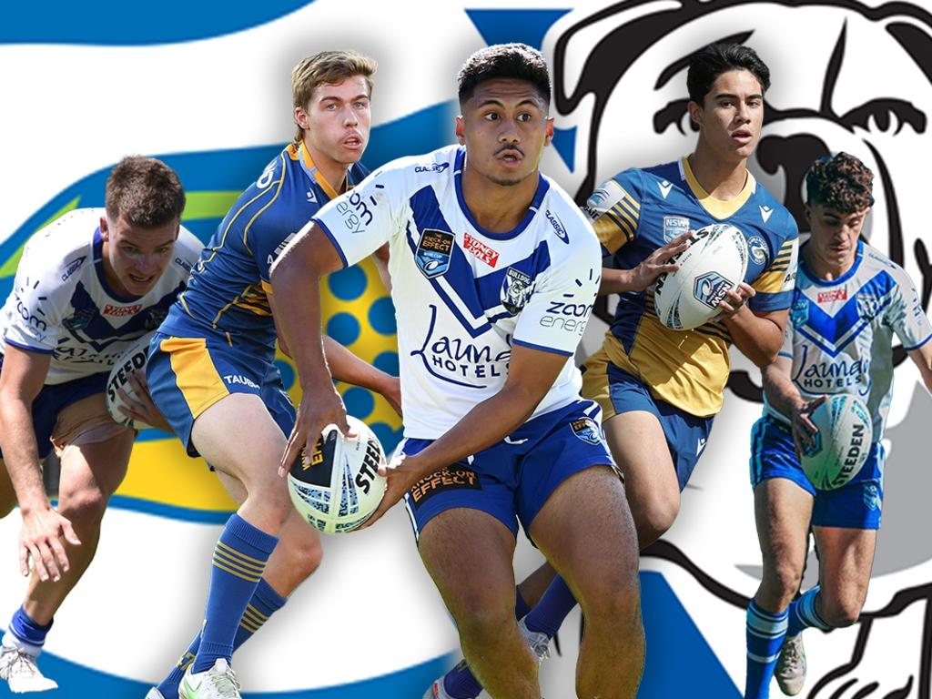 Some of the exciting Parramatta Eels and Canterbury-Bankstown Bulldogs juniors coming through the ranks.