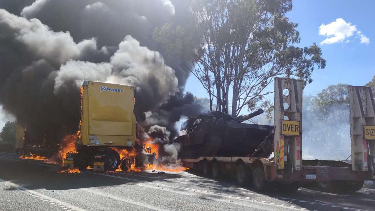 The cabin came off of the yellow B-double truck in the Bruce Highway crash south of Rockhampton on July 19, 2023.