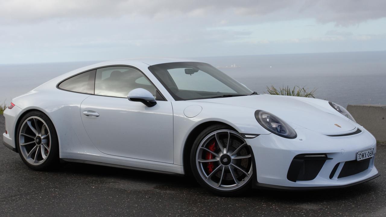 Old breed: The 911 GT3 Touring comes with a manual transmission only.