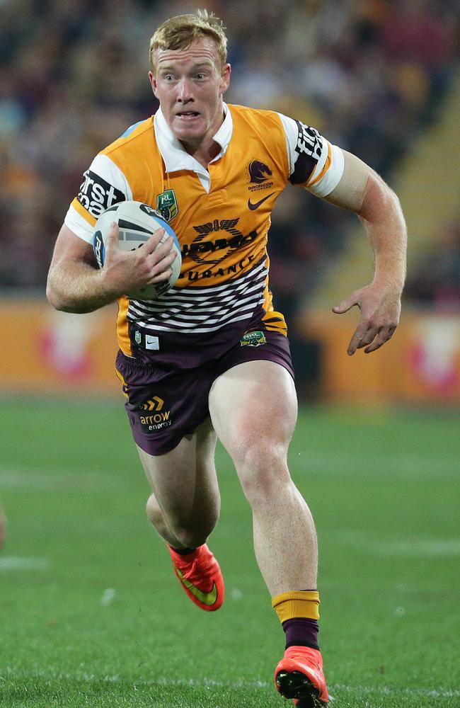 Wayne Bennett revealed Inglis has an injury similar to former Broncos Jack Reed. Picture: Peter Wallis