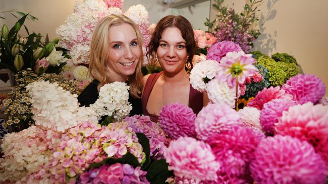 Owners Katie Walcott (blonde) and Alexis Angelina opened Studio Ohara in Burleigh Heads on January 14. Picture Glenn Hampson