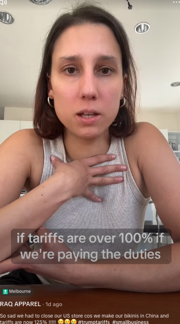 An Aussie business owner has revealed the brutal toll her company has faced after Donald Trump’s tariffs on China were pushed through.