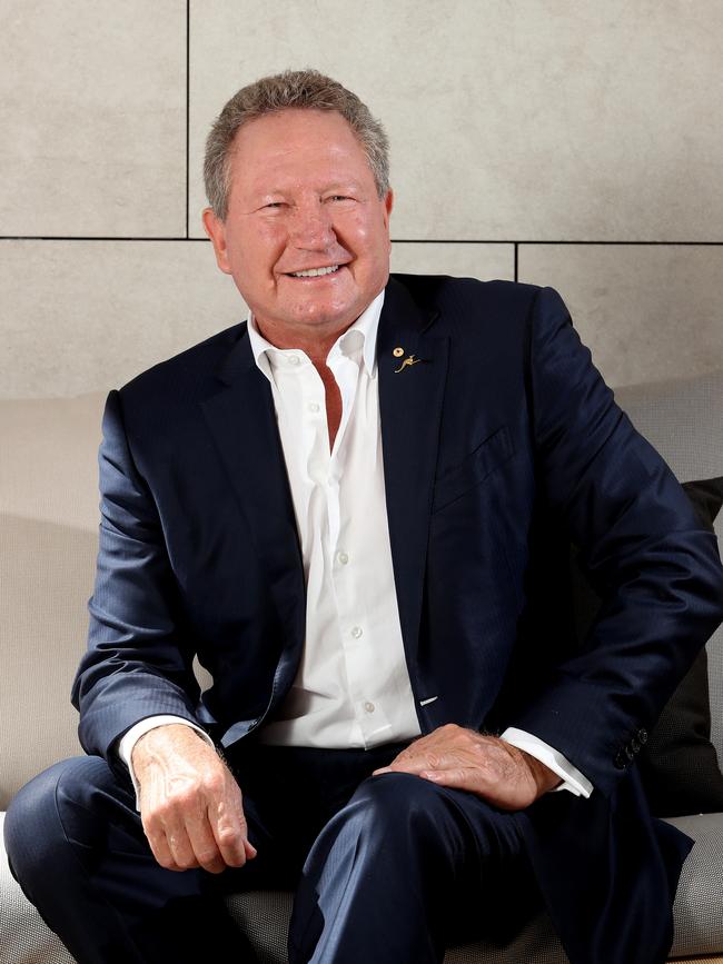 Andrew Forrest. Picture Colin Murty