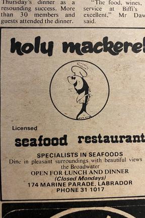 This was quite the famous restaurant on the Gold Coast back in the day. Gold Coast Bulletin old advertisements. July 1975