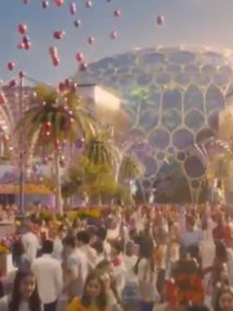 CGI effects were used heavily in the Dubai Expo 2020 ad.