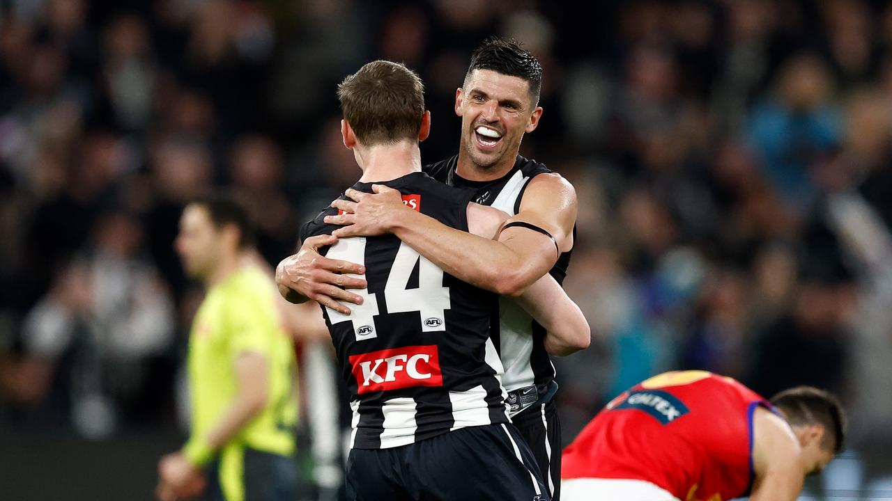 How did they win that? Photo by Michael Willson/AFL Photos via Getty Images