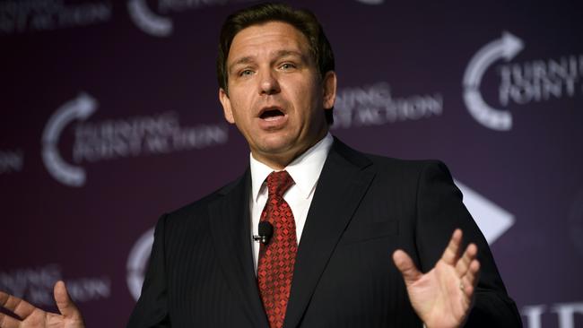 Florida Governor Ron DeSantis. Picture: AFP