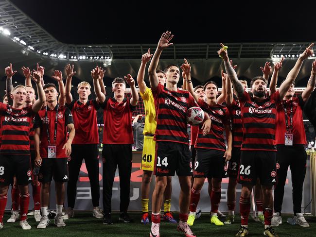 The Wanderers can pounce on a vulnerable Sydney FC. Picture: Matt King/Getty Images