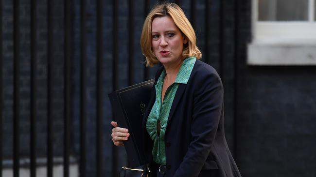 Amber Rudd has insisted there are “no plans’’ to increase Australian immigration after Brexit. Picture: AFP