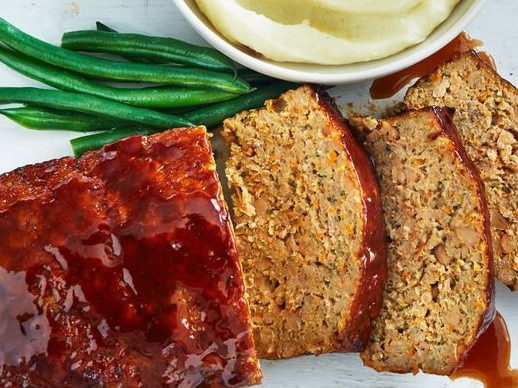 A hidden-veg family meatloaf.