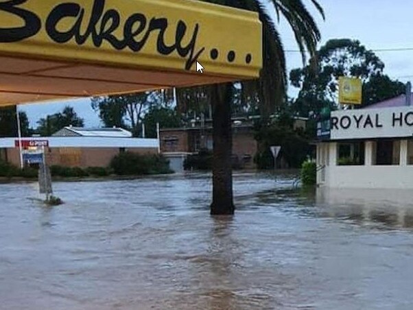 ‘Water everywhere’: 90mm in an hour behind town’s evacuation emergency