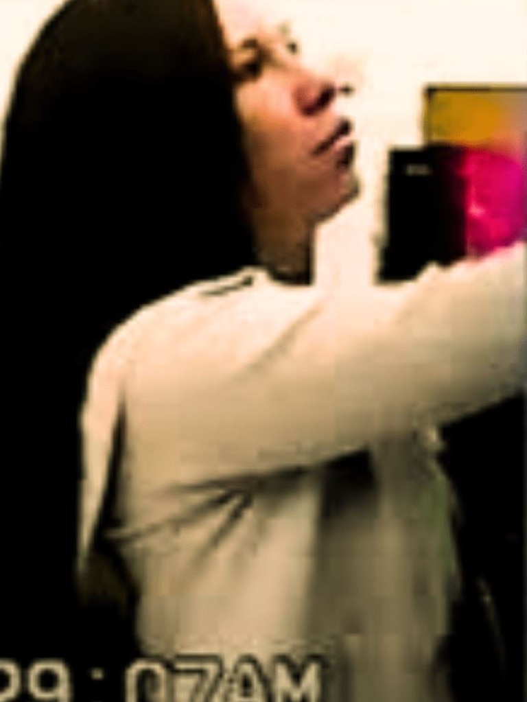 They filmed her the morning of the murder. Picture: Supplied