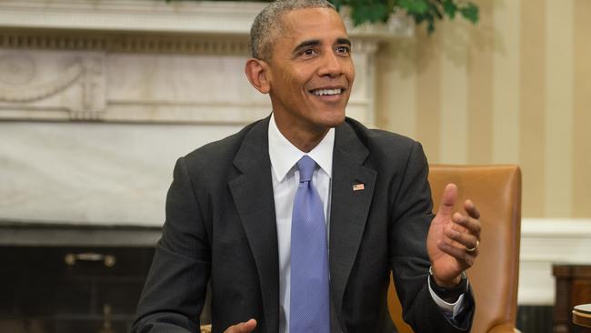 Barack Obama in the Oval Office in 2016.