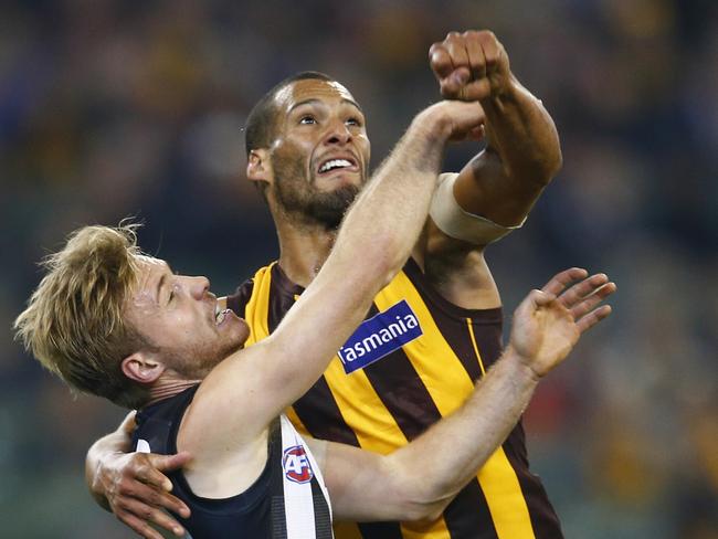 Josh Gibson could be Hawthorn’s most important player during its finals campaign. Picture: Michael Klein