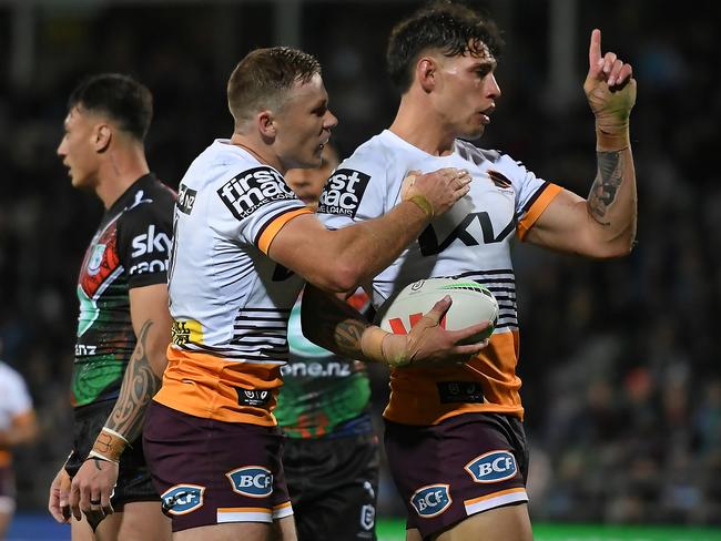 The Broncos’ win in Napier against the Warriors showed true grit. Picture: Kerry Marshall/Getty Images