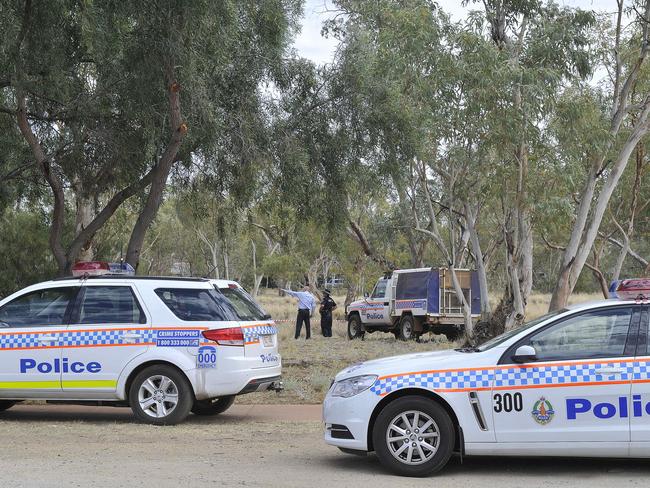 An unidentified body has been found in the Todd River in Alice Springs.