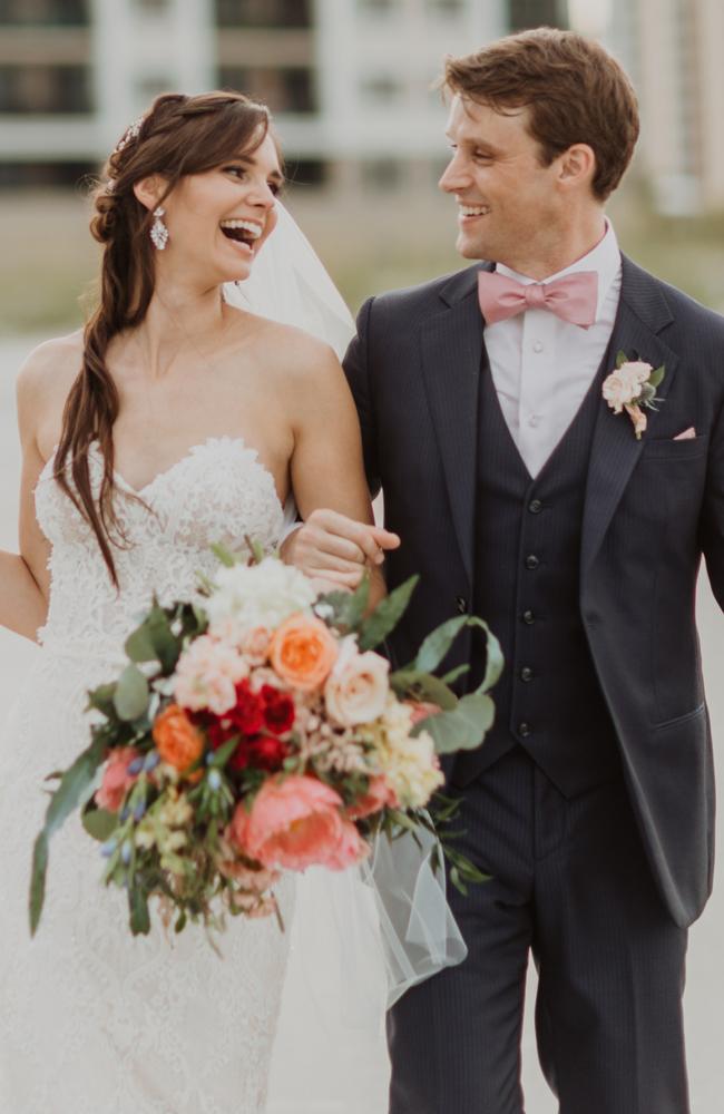 Jesse Spencer with wife Kali Woodruff. Picture: She Exposure