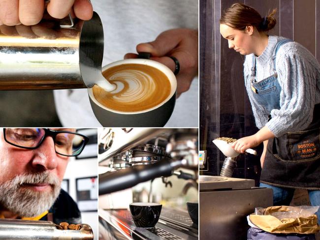 Adelaide's booming coffee roasting scene. Artwork Steve Grice / The Advertiser ,