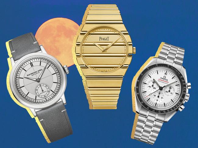 References to the Moon landing, a deeply glamorous vintage revival and innovation from an enduring name. These imaginative new timepieces prove that watchmaking can take you anywhere.