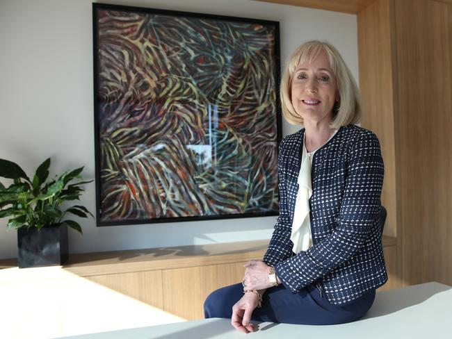 05/06/2020. University of Sydney vice-chancellor Belinda Hutchinson, has been awarded an AC in the Queens Birthday honours. Photographed at her offices at Sydney University. Britta Campion / The Australian
