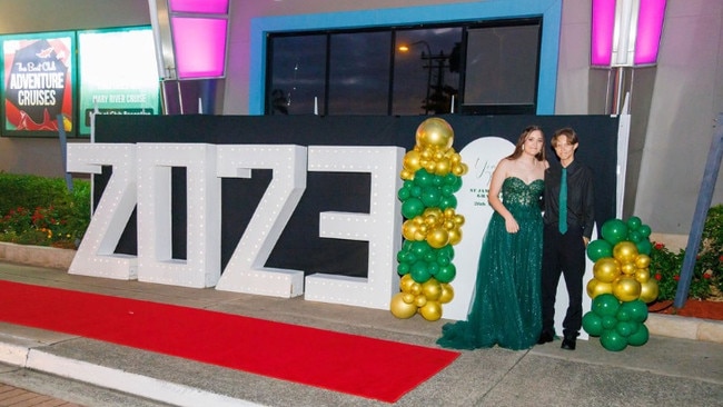 The students of St James Lutheran College celebrate their formal at the Hervey Bay Boat Club. Photo: Lisa Maree Carter Photography