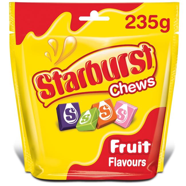 Starburst Fruit Chews.