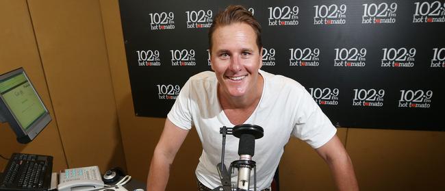 Luke Bradnam was formerly a top-rating host at Hot Tomato. But after his Triple M show ends later this week, it is expected he will return on air next year with a new 92.5 Gold FM show. Picture: Richard Gosling