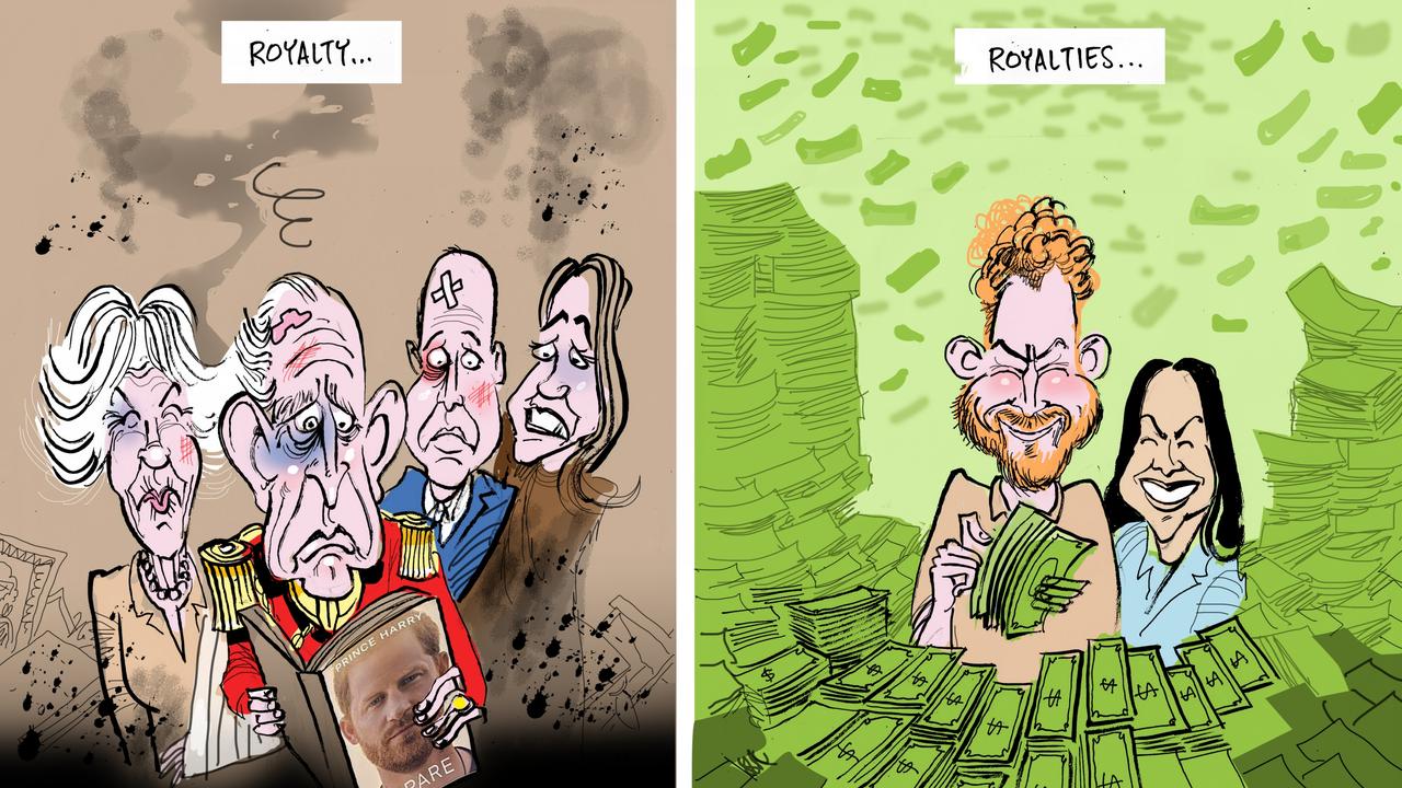 <p>Warren Brown Cartoon on Royal&rsquo;s and Royalties...</p>