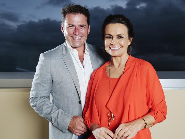 They may be able to boast of much better ratings but Today Show hosts Karl Stefanovic and Lisa Wilkinson don’t get a look in for a Gold Logie. Picture: Lachie Millard