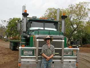 HIS OWN BOSS: Wayne Gough has his own business at only 19-years-old.