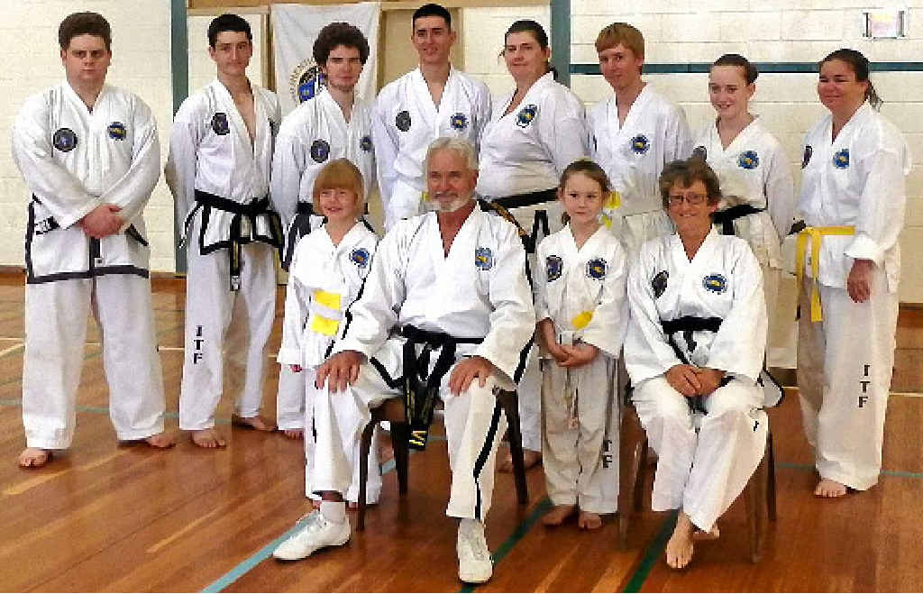 Taekwondo students put through their paces The Courier Mail