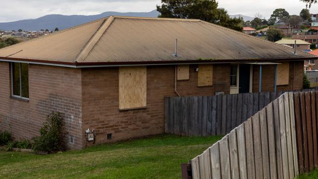 The troublesome house at Gagebrook. Picture: Linda Higginson