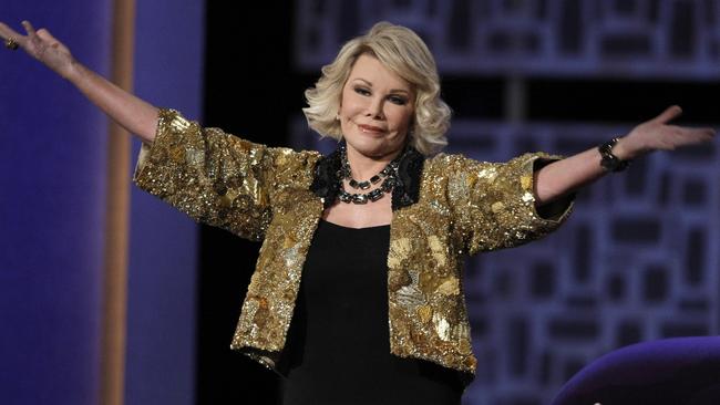 Joan Rivers was roasted on the Comedy Channel in 2009.