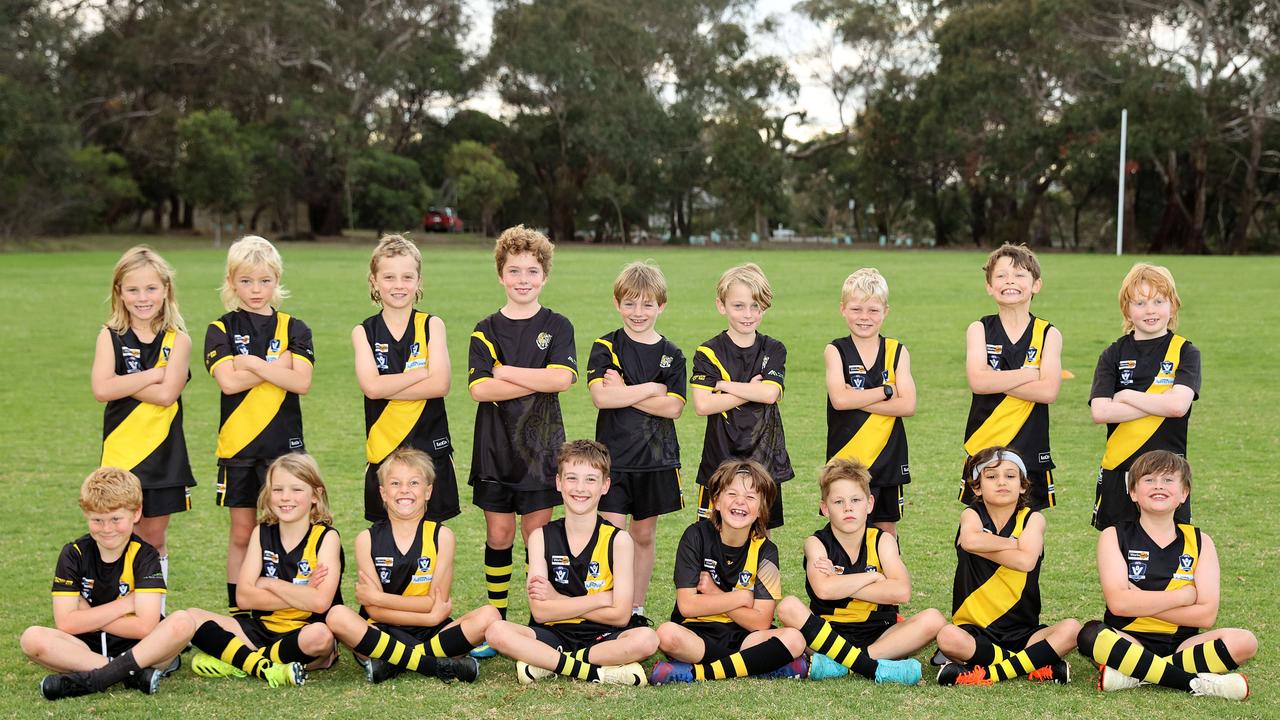 Torquay Hayward under-9 football team. Picture: Alison Wynd