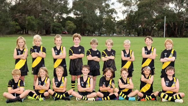 Torquay Hayward under-9 football team. Picture: Alison Wynd