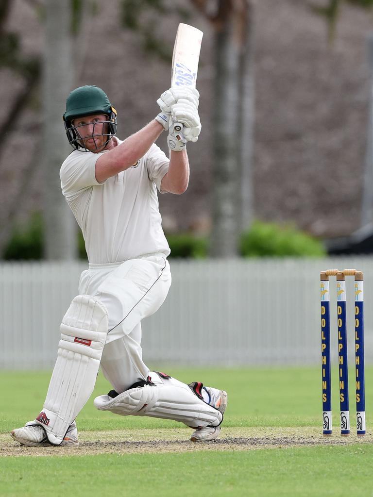 Queensland Premier Cricket - Gold Coast Dolphins vs. Wynnum-Manly at Bill Pippen Oval, Robina. (Photo/Steve Holland)