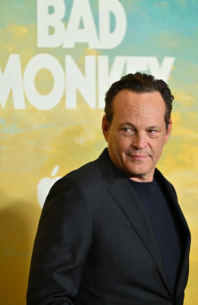 US actor Vince Vaughn attends the premiere of the Apple TV+ series "Bad Monkey" at the Hammer Museum in Los Angeles, California on August 12, 2024. (Photo by Robyn Beck / AFP)