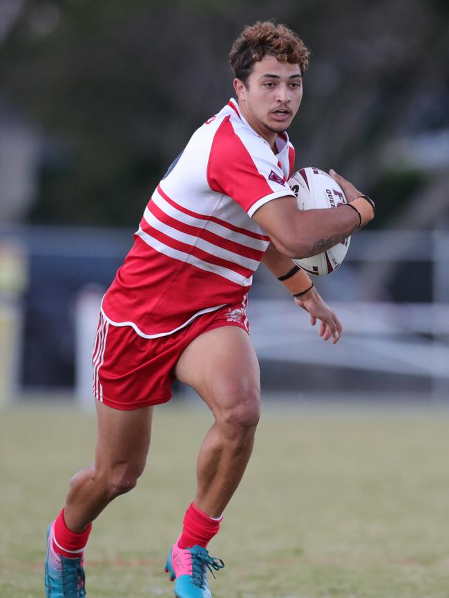 Savage in action for Palm Beach Currumbin last year. Picture: Glenn Hampson