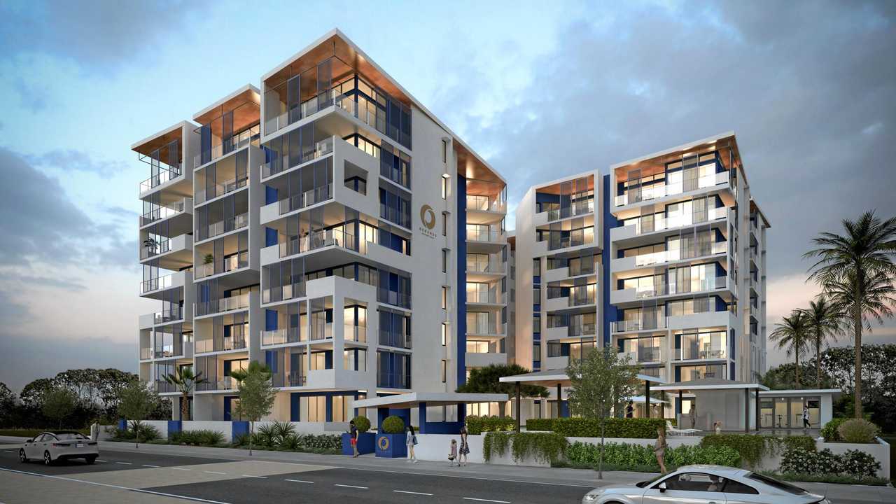 VISION UNVEILED: Walter Iezzi Property Group will develop Oceanus, a 107-apartment residential complex in Bokarina Beach within Stockland's Oceanside master-planned community. Picture: Walter Iezzi Property Group