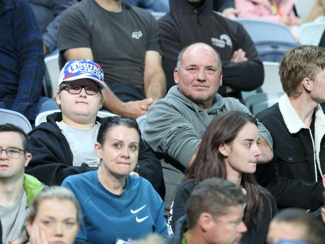 Nitro Circus at Kardinia Park on March 7, 2022. Stunts, crowd reactions, fireworks, plenty of colour. Picture: Mark Wilson