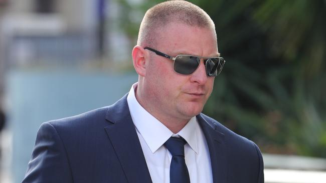 Ex-bikie Steven Smith allegedly stabbed Mr Picone in August last year. Picture Glenn Hampson