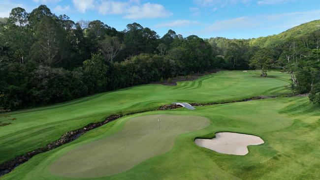 2nd hole, Teven Golf Club.