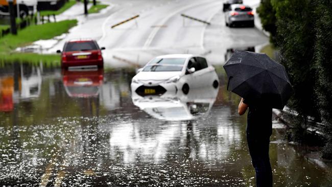 Torrential rain devastated parts of Sydney and regional NSW earlier this month. Photo: Muhammad Farooq/AFP