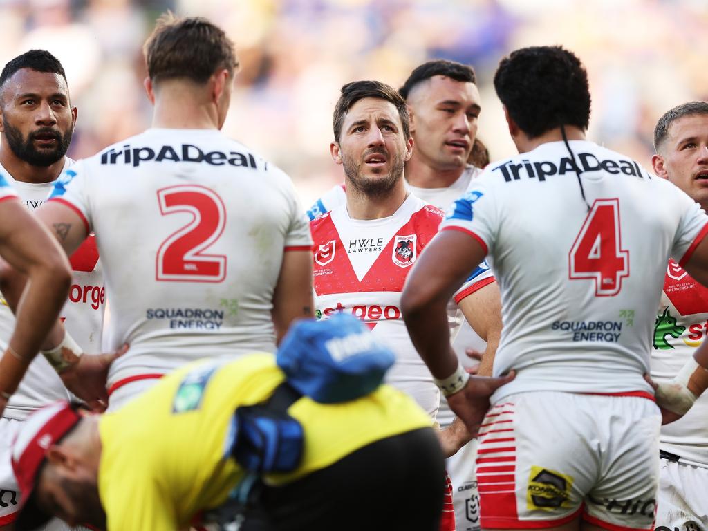 The Dragons might have thrown away their top eight hopes with that performance. (Photo by Matt King/Getty Images)